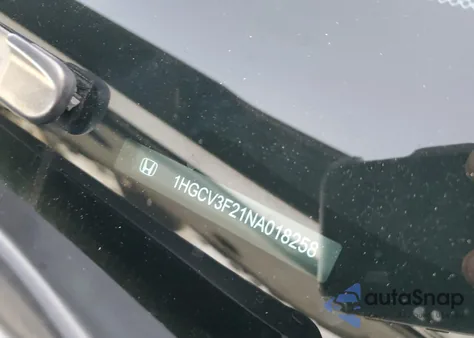 2022 Honda Accord Hybrid Sport z USA, uszkodzony, nr VIN 1HGCV3F21NA018258